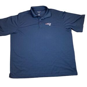 Antigua New England Patriots Golf Polo Shirt - XL